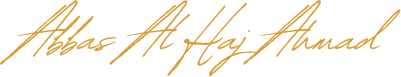 Abbass Al Haj Ahmad signature